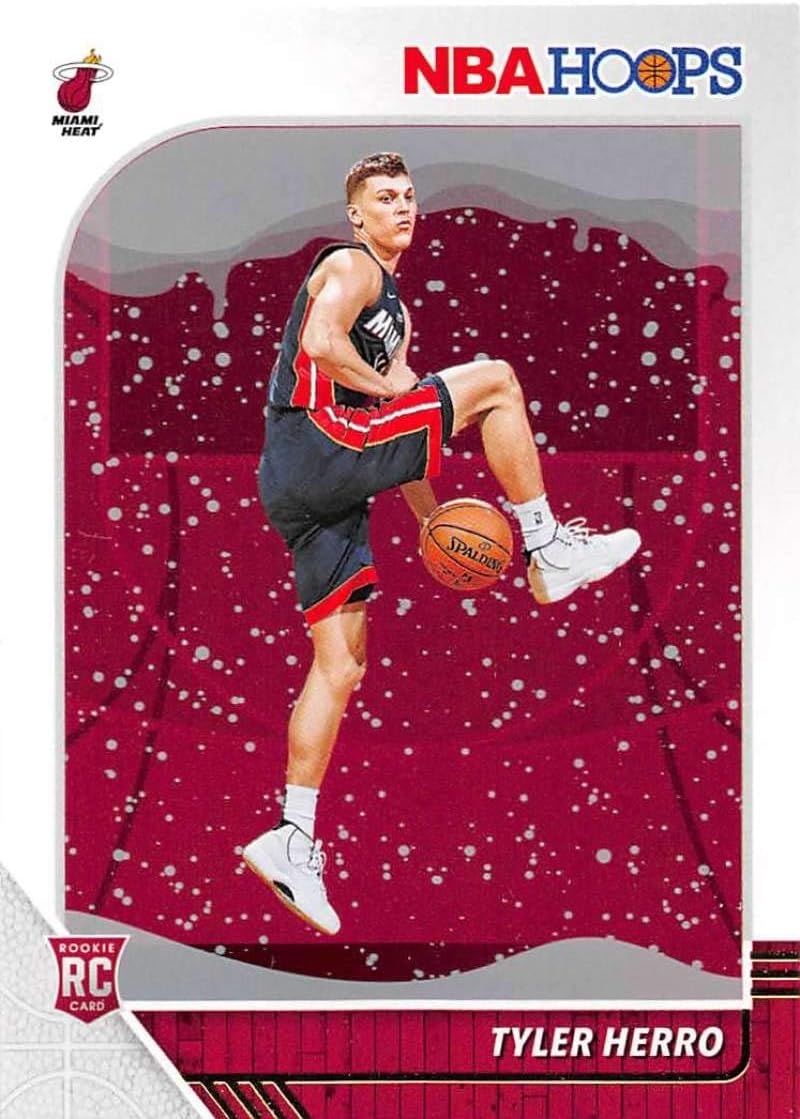 2019-20 Panini Hoops Winter #210 Tyler Herro Miami Heat Basketball Card