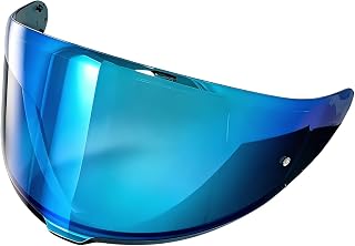 Shoei RF-1400 Helmet Visor Replacement for X15 CWR-F2 RF-1400 Z8 NXR2, CWR-F2 Shield Windshield Anti-Scratch UV Protection (Ice Blue)