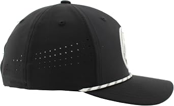 ZHATS Unisex's NBA Officially Licensed Rope Hat Snapback Performance Black