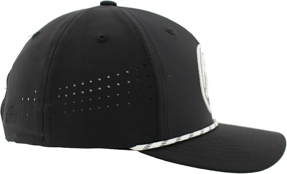 ZHATS Unisex's NBA Officially Licensed Rope Hat Snapback Performance Black