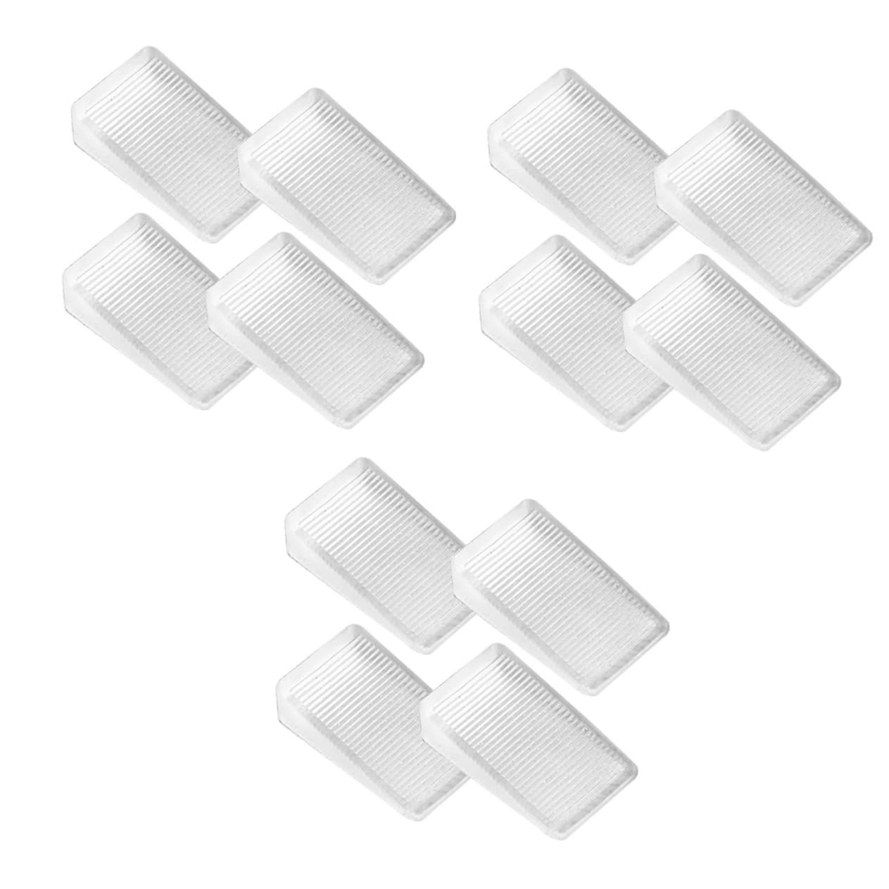 12pcs Heavy Duty Furniture Leveling Shims Construction Shims for Table Chair Refrigerator -Skid Compression Resistant Home Furniture Stabilizers