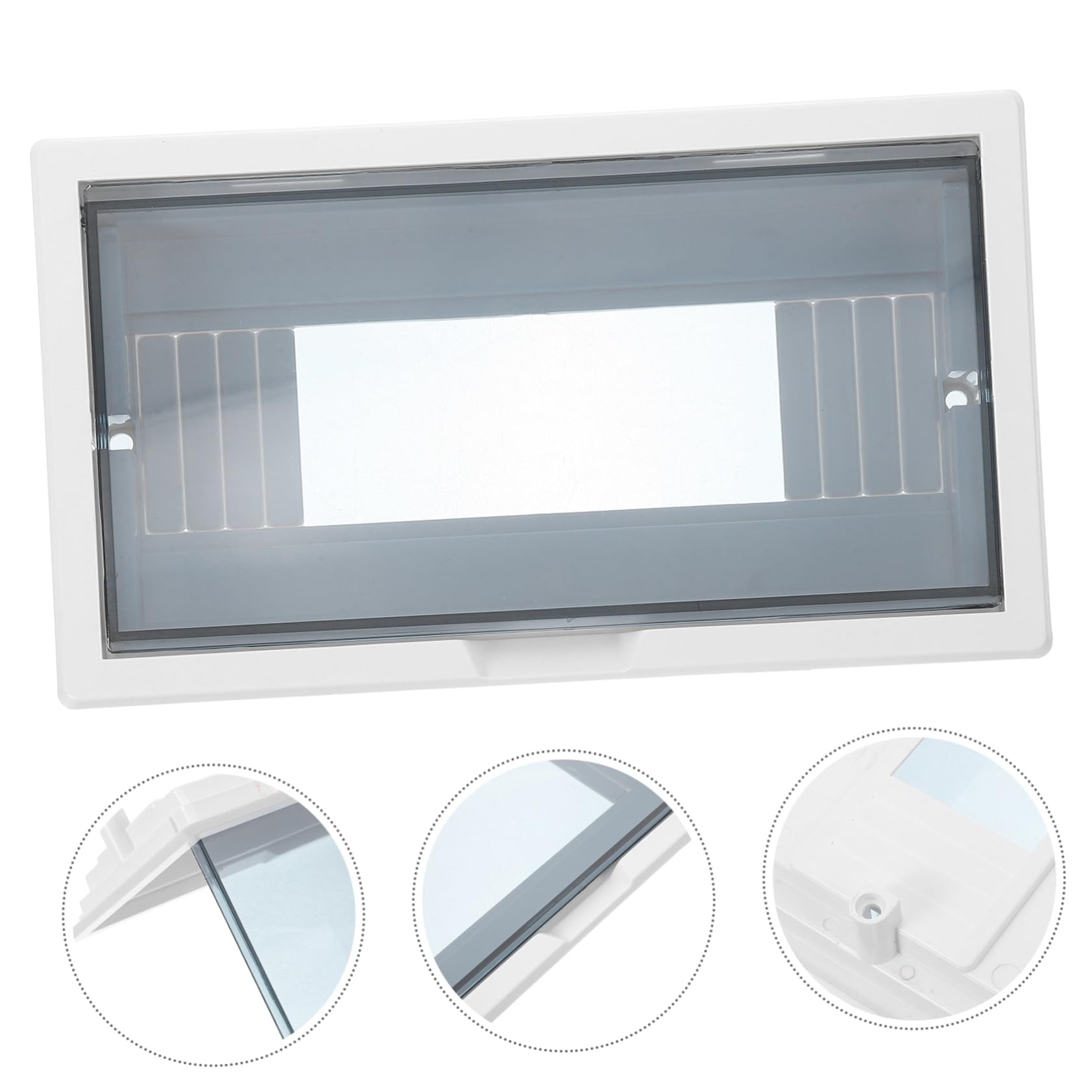 GLEAVI 5pièces Boîtier De Protection Électrique Étanche Pour Panneau De Distribution Couverture Élégante Et Pour Boîte De Circuit Installation Facile Et Adaptée Aux Espaces