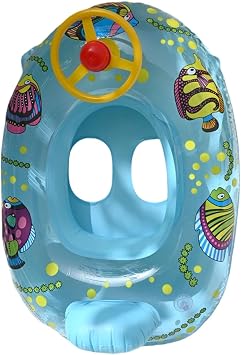 Kids Pool Floats - Inflatable Anti-Tipping Portable Cute Decorations