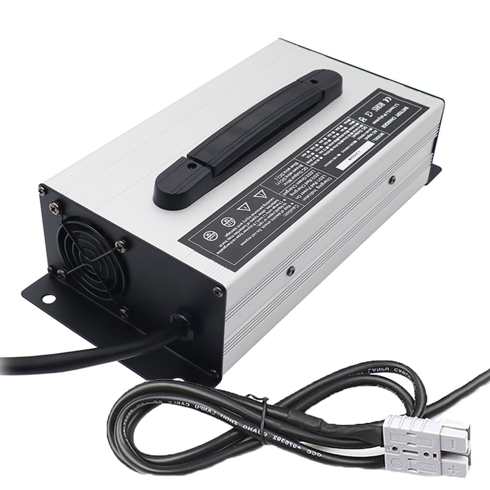 Ładowarka do akumulatorów 48 V 20 A Ładowarka do wózków widłowych 1200 W z wtykiem Anderson 120 A / 175 A / 350 A do ładowania akumulatorów kwasowo-ołowiowych,48v 20a,175A Anderson