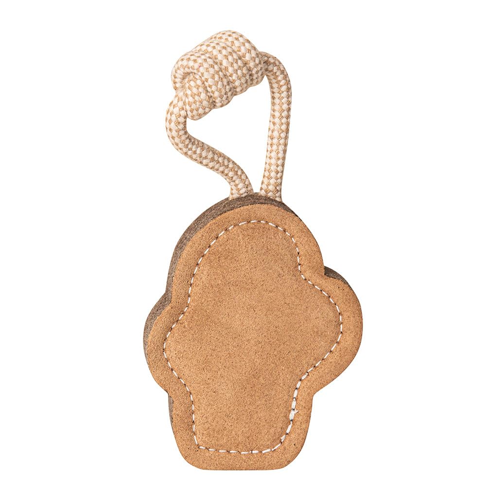 PAWPOURRI Natural Jute Dog Chew Toy, Tough & Durable Plant-Shaped Puppy Toy, Safe Teething Chew - Image 4
