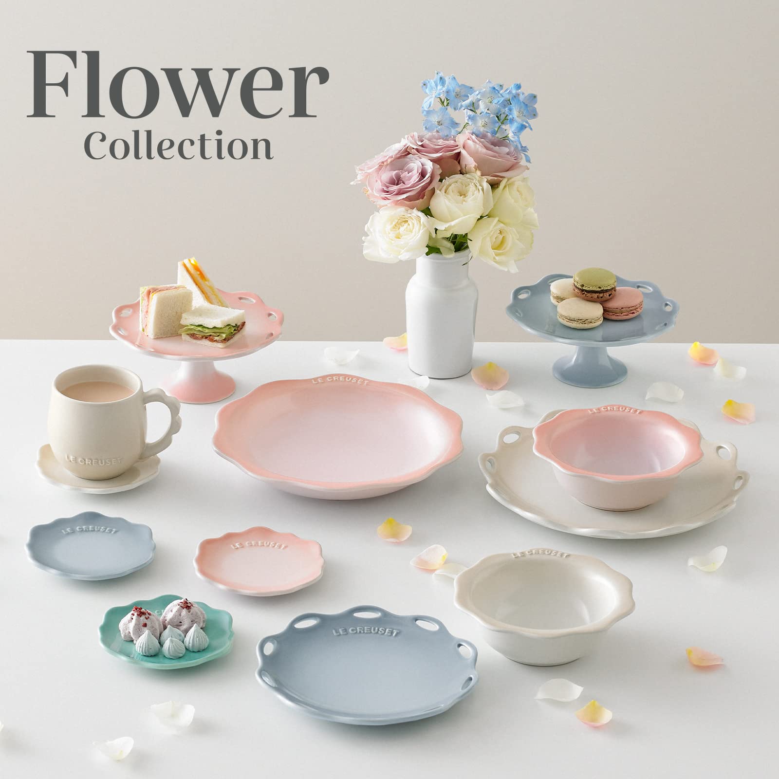 LE CREUSET ル・クルーゼ ブルーム コレクション イギリス直輸入 