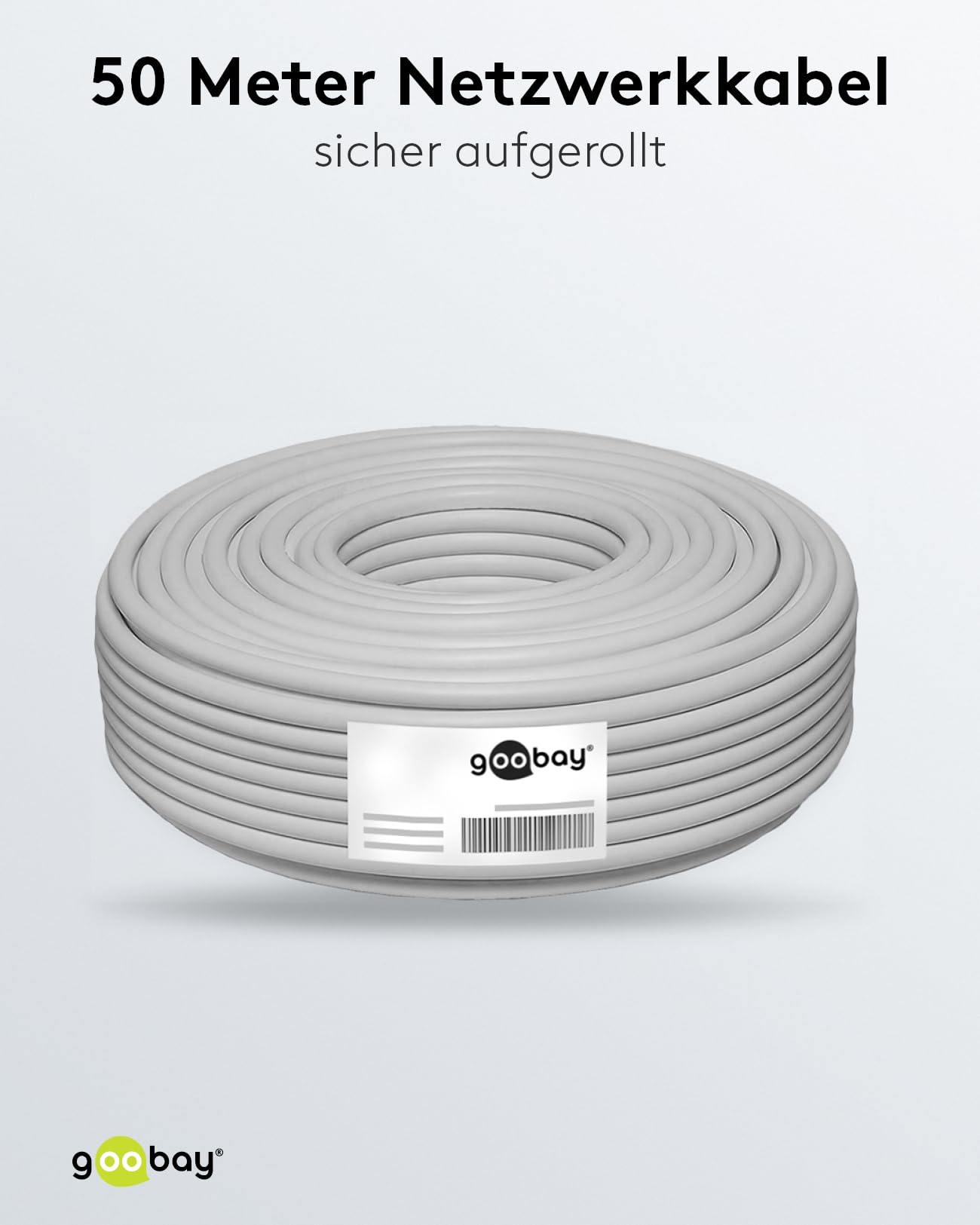 Cat8 S/FTP Kabel Op Rol Met Stugge Kern Cat8 Kabel Op Rol Netwerkkabel | Cat8 Sftp Pimf | 100 Meter Stugge Kern 100%25 Koper Lszh Geel 21150005 K010614201 M1 Big