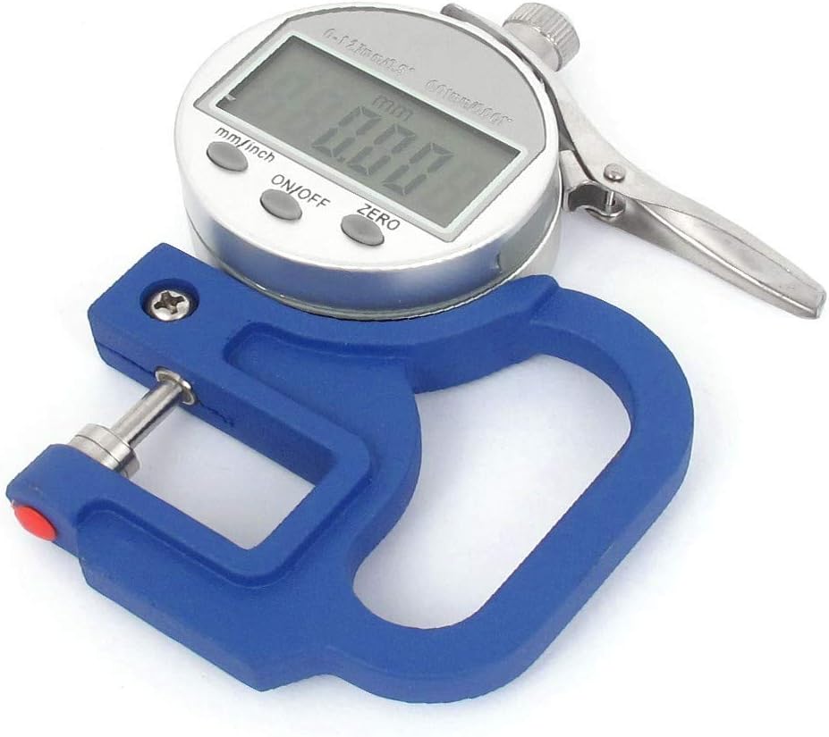 New Lon0167 0-10mm Digital Featured LCD Inch/mm Metal reliable efficacy Grip Thickness Gauge Tool(id:e93 a9 1d c73)