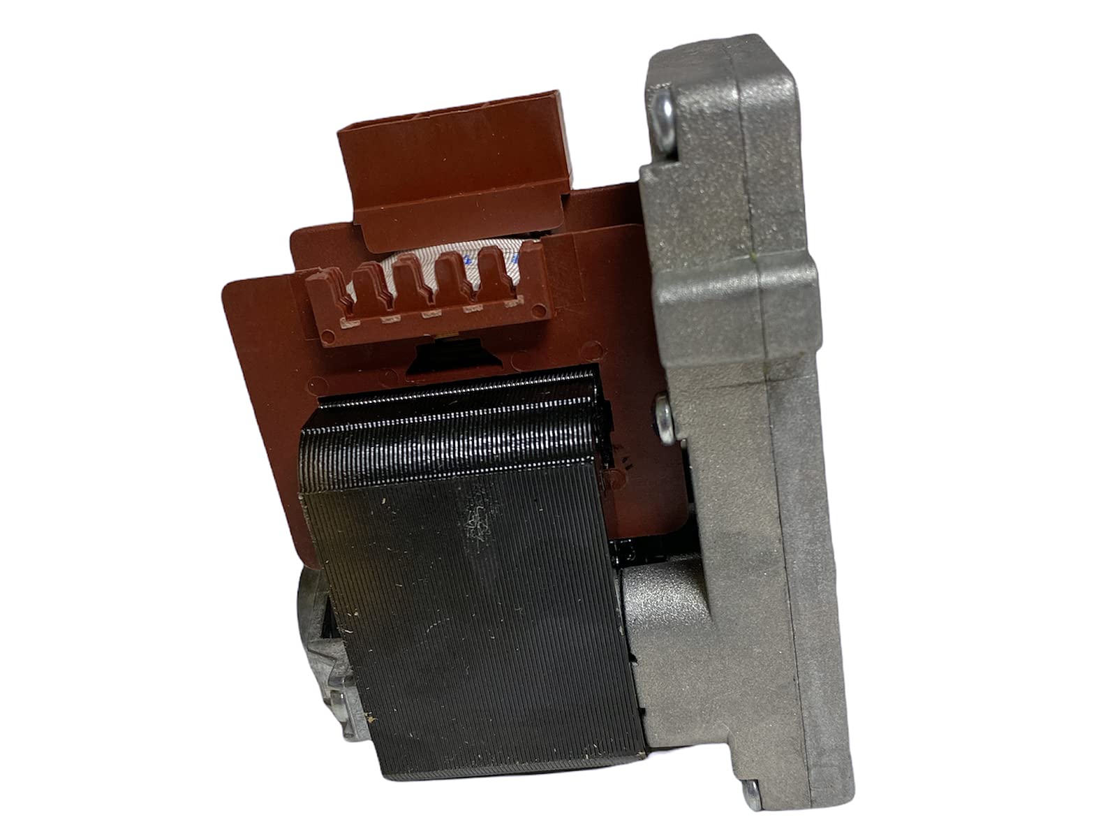 ERICAMBI, Motoriduttore KB1004 Mellor serie T14 per Stufe a Pellet, Velocità 5rpm, Pacco Lamellare 32mm, Ø Albero 8,5mm, Senso di Rotazione Antioraria, Spianatura Doppia, Karmek One Eurostek