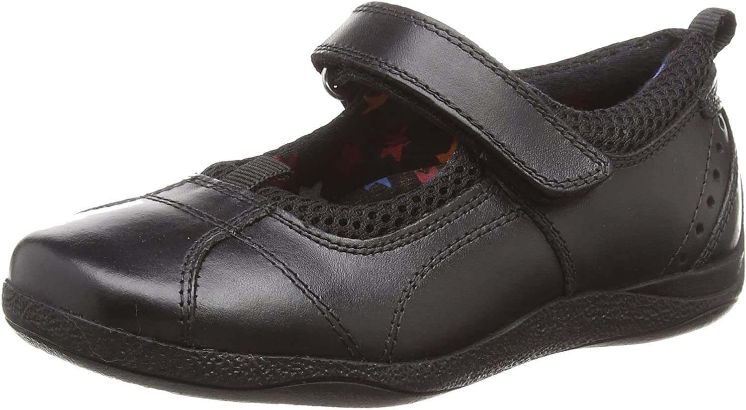 Hush Puppies Girls' Cindy Junior Mary Jane, Black, 7 UK