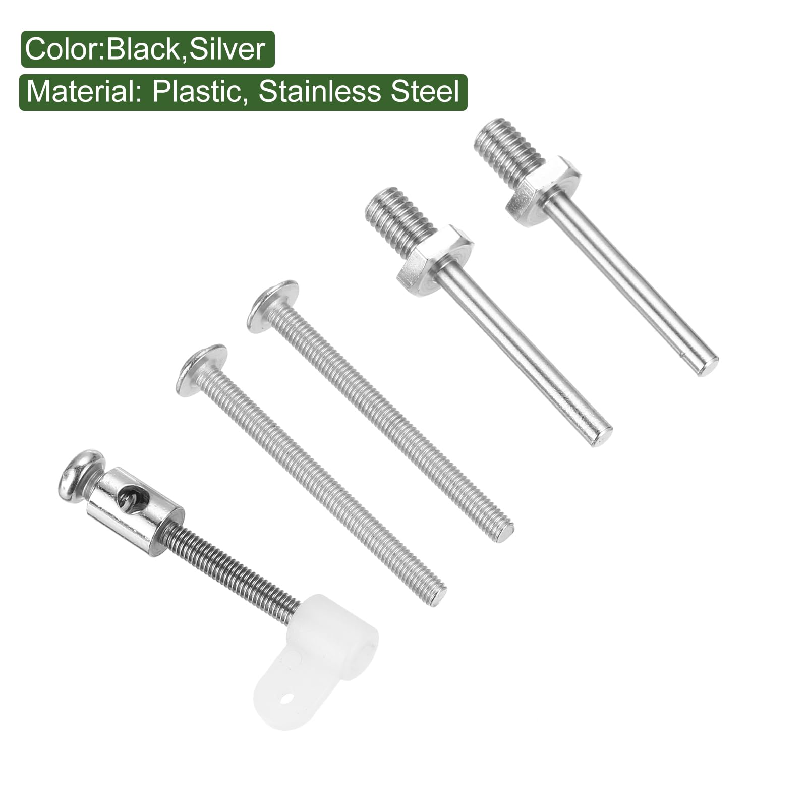 Sourcing Map Kit Carrello Di Atterraggio In Alluminio Per Aereo RC – Ruote In Schiuma E Assi – Set Fai Da Te Per Modellismo – Sostituzione Completa