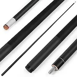 Kmise Taco de sinuca de 3 peças, bastão profissional de bilhar para bilhar 18,19,20,21,22 g