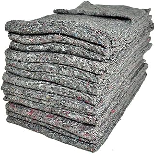 Pack of 50 Furniture Moving Van Removal Packing Transit Fabric Blankets -200cm x 150cm