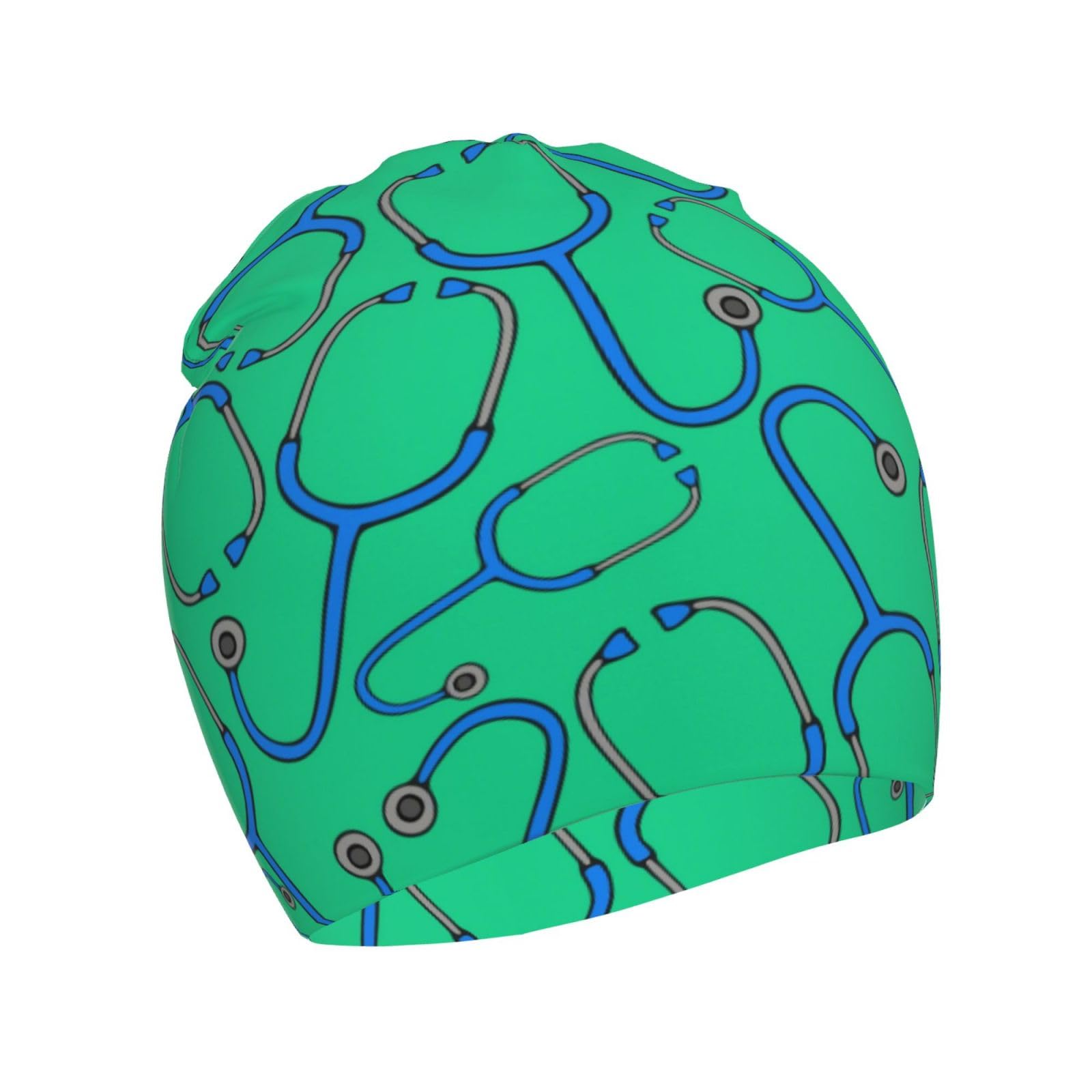 Rqzwdq Nurse Medical Theme Kids Beanie Hats Warm Knit Beanie Cap Skull Caps Gifts Decor for Boys Girls White