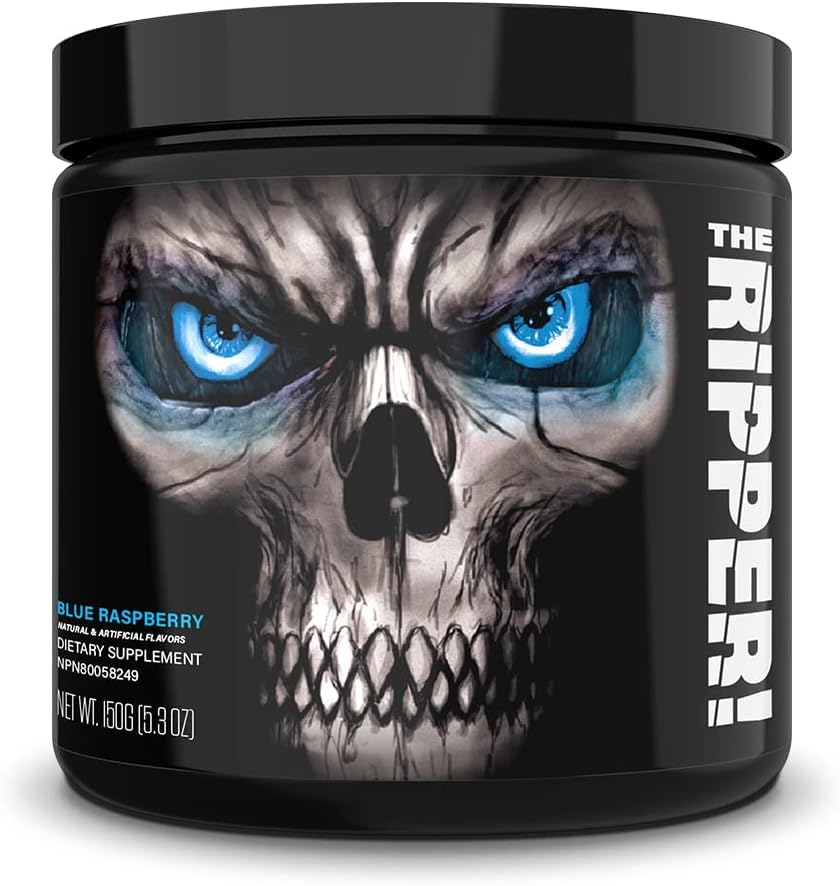 The Ripper JNX Cobra - Fat Burner - Fat Burner Dietary Supplement with Super Thermogenesis, Appetite Control & Extreme Energy, Men & Women | 150g, 30 Servings (B Raspberry)