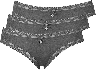 Nina von C Like It Kim Women's Mini Briefs Underwear Pack of 3