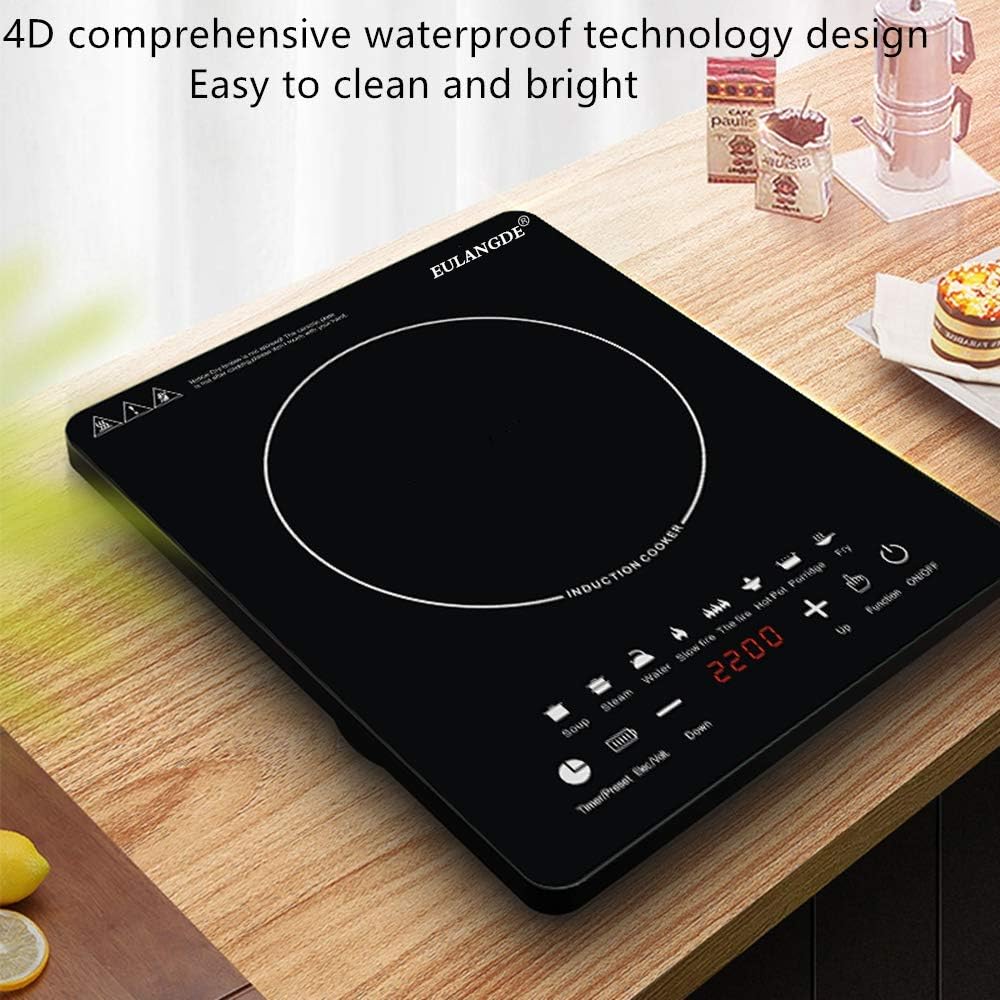 Buy EULANGDE 110V Portable Induction Cooktop 1202200 ten gear fire