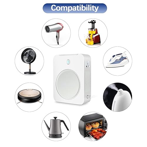 Miniatura 4 de Convertidor de voltaje elevador de 110 V a 220 V 3000 W Transformador de convertidor de energía resistente con cable de alimentación de entrada,