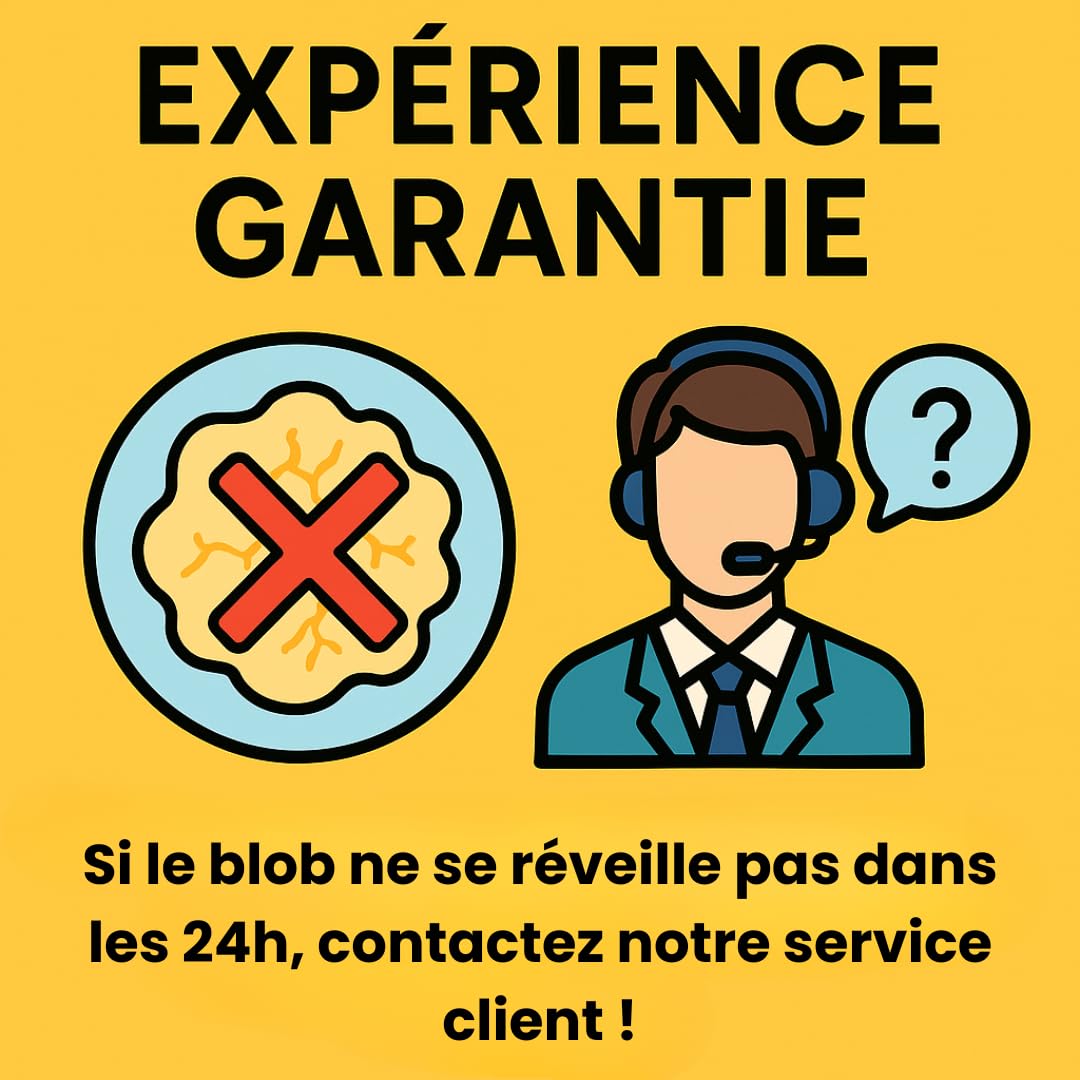 Kit d'élevage de Blob - Kit de Culture Blob - Expériences Scientifiques Enfants - Cadeau Fille Garçon