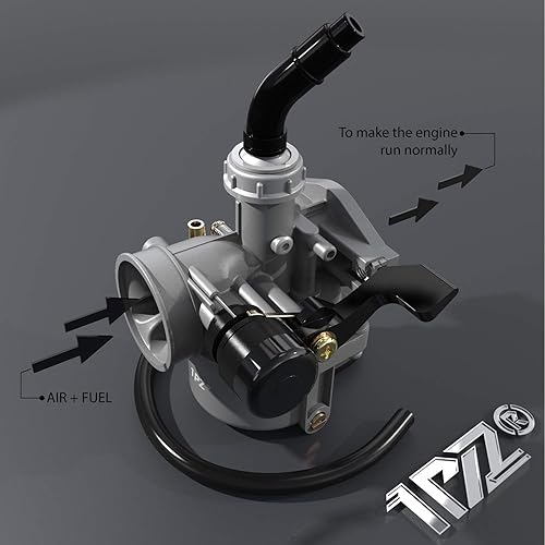 Miniatura 5 de 1PZ CR9-H01 PZ19 - Kit de colector de admisión de carburador de 0.748 in para CRF XR 50 2008 Up TaoTao Coolster Kazuma 110 Baja 50cc 70cc 90cc 110cc