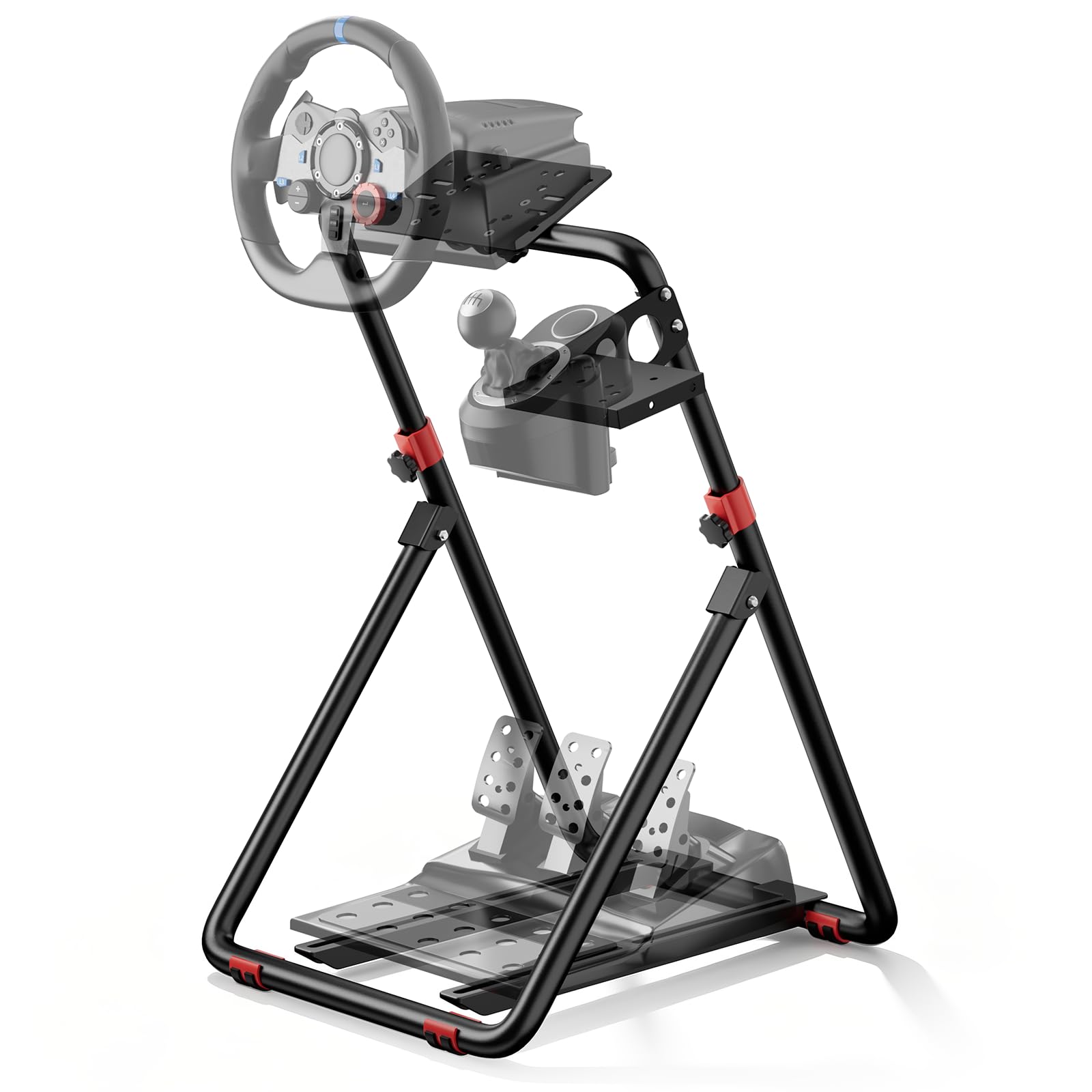 RACGTING Foldable Racing Wheel Stand for Logitech, PS5, PS4, Xbox & PC | Fits Logitech G2…