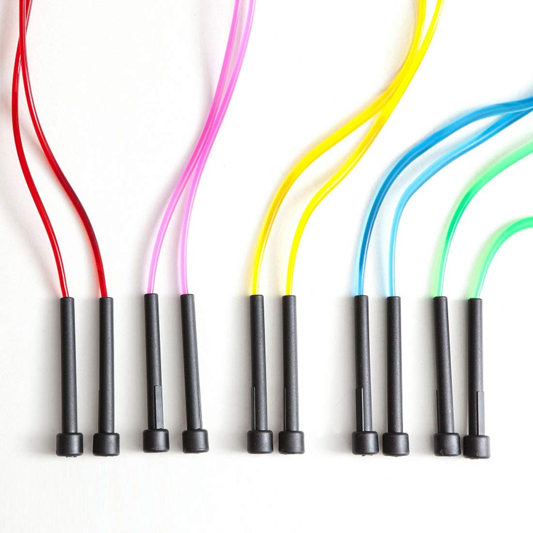 PVC-Springseil, Boxen, Geschwindigkeit, günstig, Fitnessstudio, Training, Fitness, Training, Kinder, verstellbares Springseil für Schüler