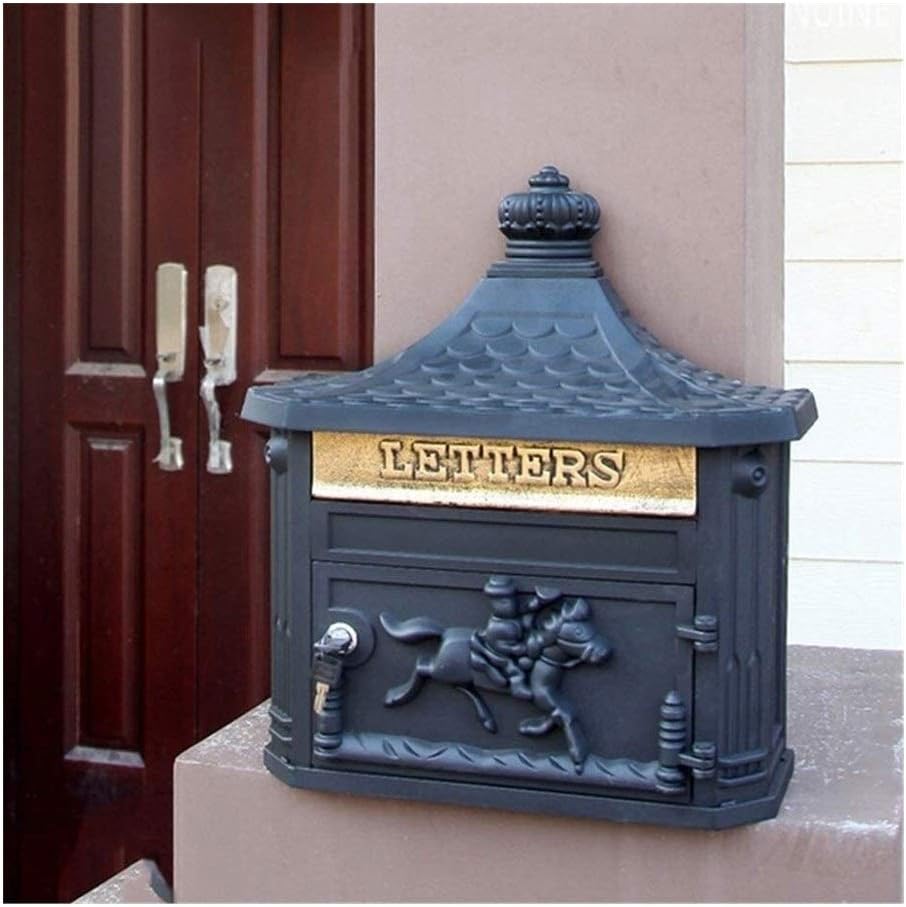 LSF Locking Mailbox Wall Mounted Mailboxes for WallMount