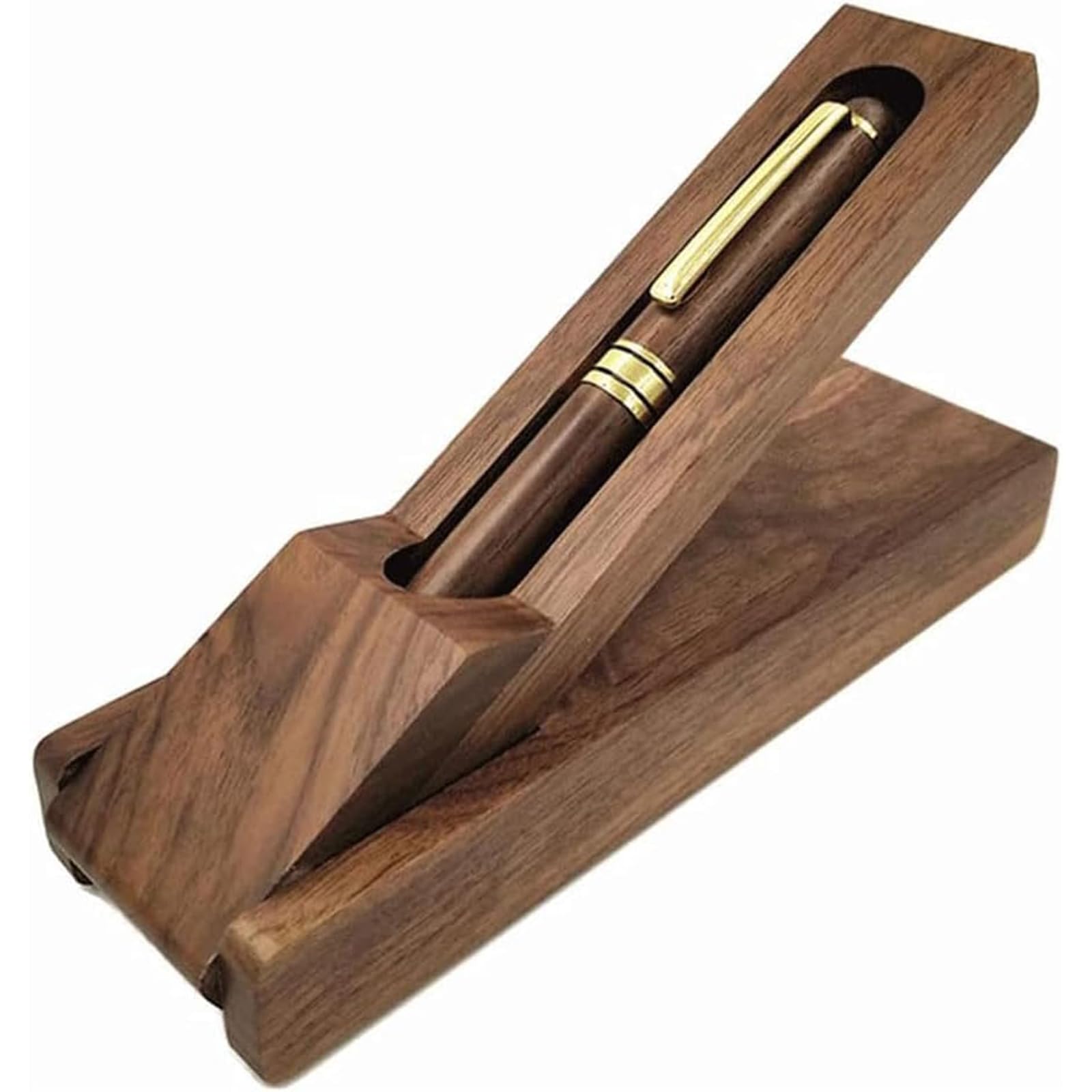 Hoogwaardige houten schrijfpen 0,5 mm Nib Calligraphy Pen Smooth Writing Fountain Pen Giftbox verpakking