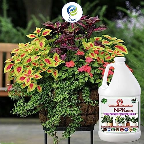 Image of Erwon NPK 20:20:20 Liquid Growth Fertilizer, Premium Essential Powerful Liquid NPK Fertilizer for for the Best Growth of Plants (500 ml)