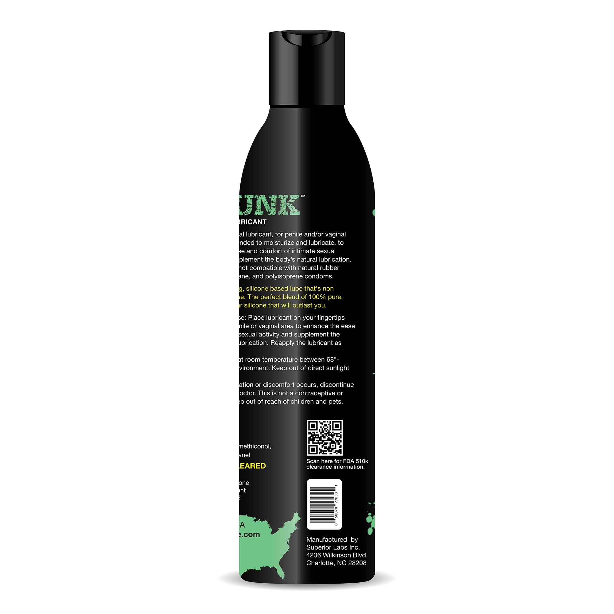 Amazon.com: SPUNK Lube Pure Silicone Lubricant - FDA Cleared, Long-Lasting,  Non-Drying, Medical-Grade Personal Sex Lube for Men, Women & Couples