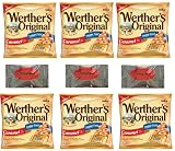 Werther's Original Sugar-Free Caramel Hard Candy Individually Wrapped with Omegapak Starlight Mints,