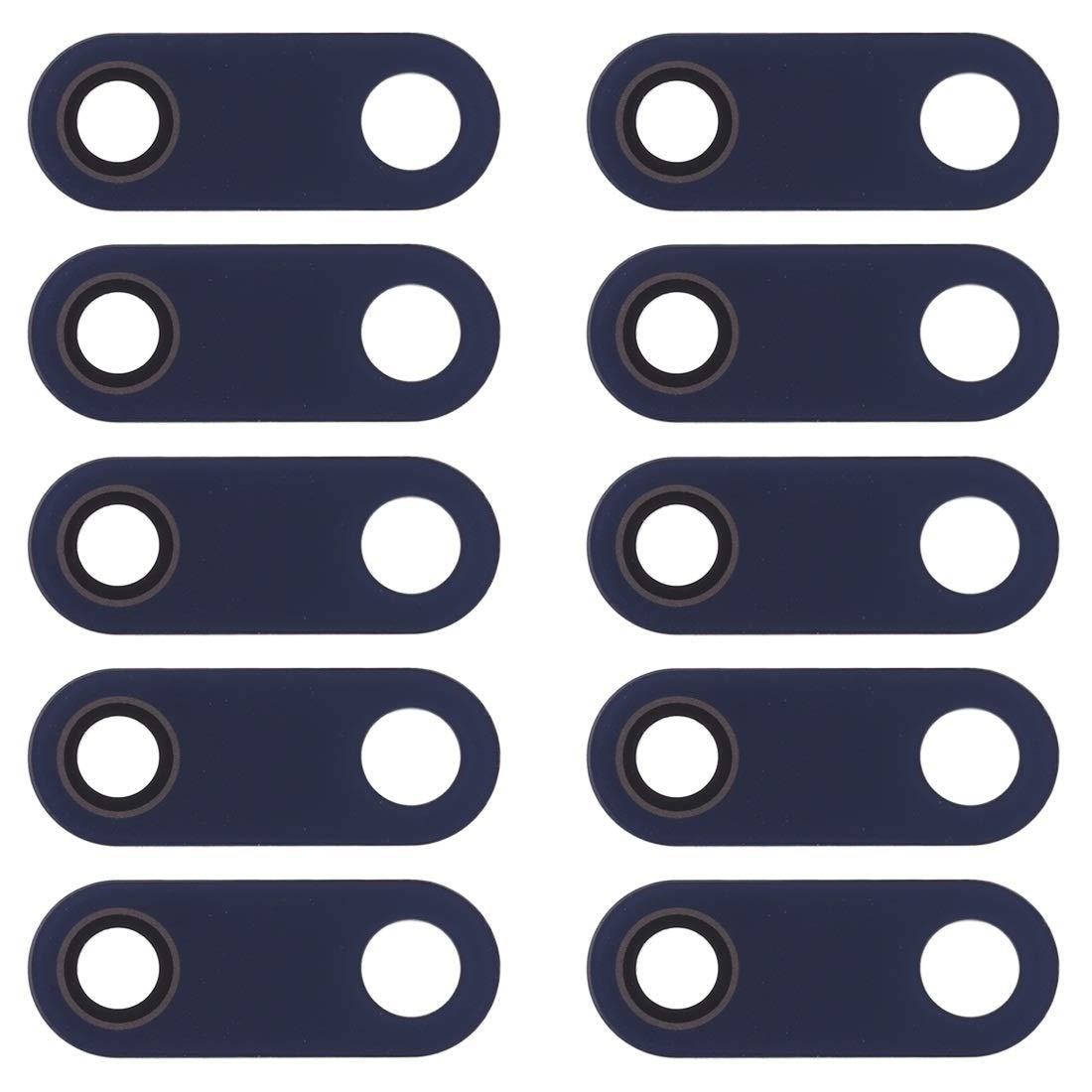 HFB ATY 10 PCS Back Camera Lens for Nokia 5.1 / TA-1024 / TA-1027 / TA-1044 / TA-1053 / TA-1008 / TA-1030 / TA-1109