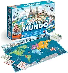 Jogo Tabuleiro Volta Ao Mundo Toia