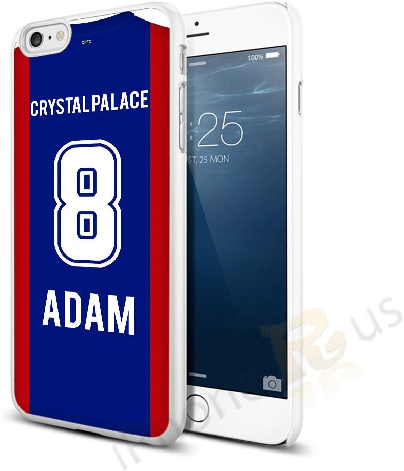 Premier League Personalised Customised 2016 Away Football Shirt Kit Any Name And Number Snap-on Hard Back Case Cover for Apple iPhone, Samsung, Sony Xperia, HTC, Microsoft, Motorola By iPhone R Us® (iPhone 6 6s, Crystal Palace)