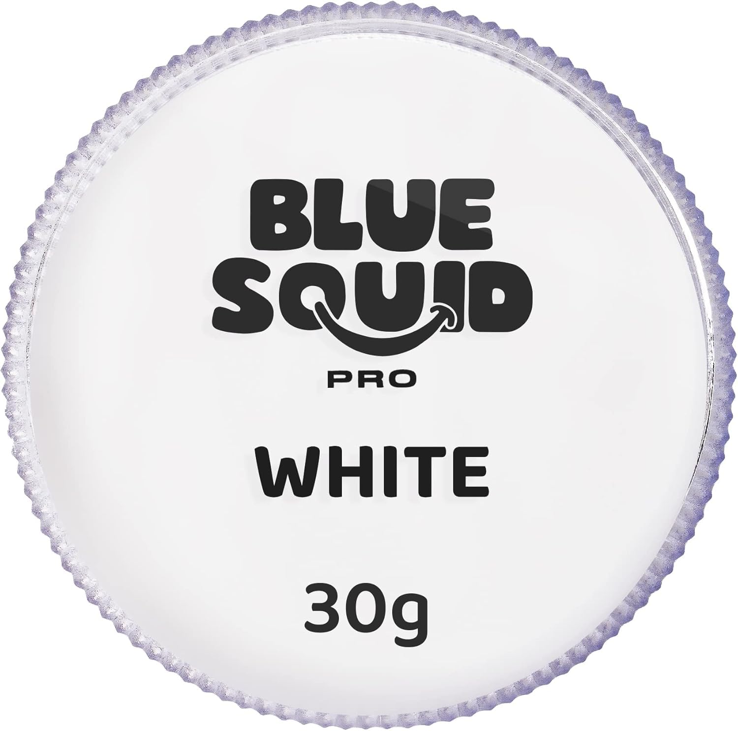 Blue Squid Face Paint Classic White - Water-Based Makeup