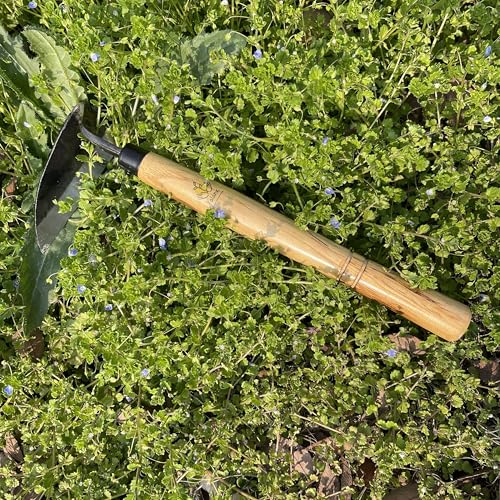 Herramienta de Jardín Hoja Curvada de 12 Pulgadas con Mango de Madera miniatura 2