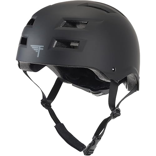 Flybar Bike Helmet- Multi Sport Dual Certified Adjustable Dial, Lightweight Skateboard Helmet, Roller Skating, Pogo, Electric Scooter, Snowboard, Boys and Girls Kids- Adults Helmets