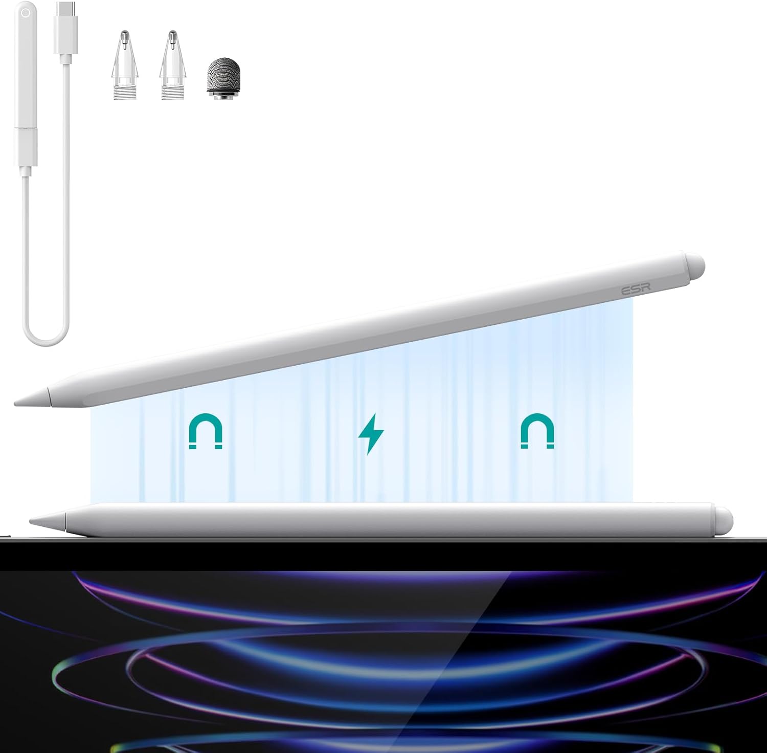 ESR Stylus Pen for iPad, Wireless Charging iPad