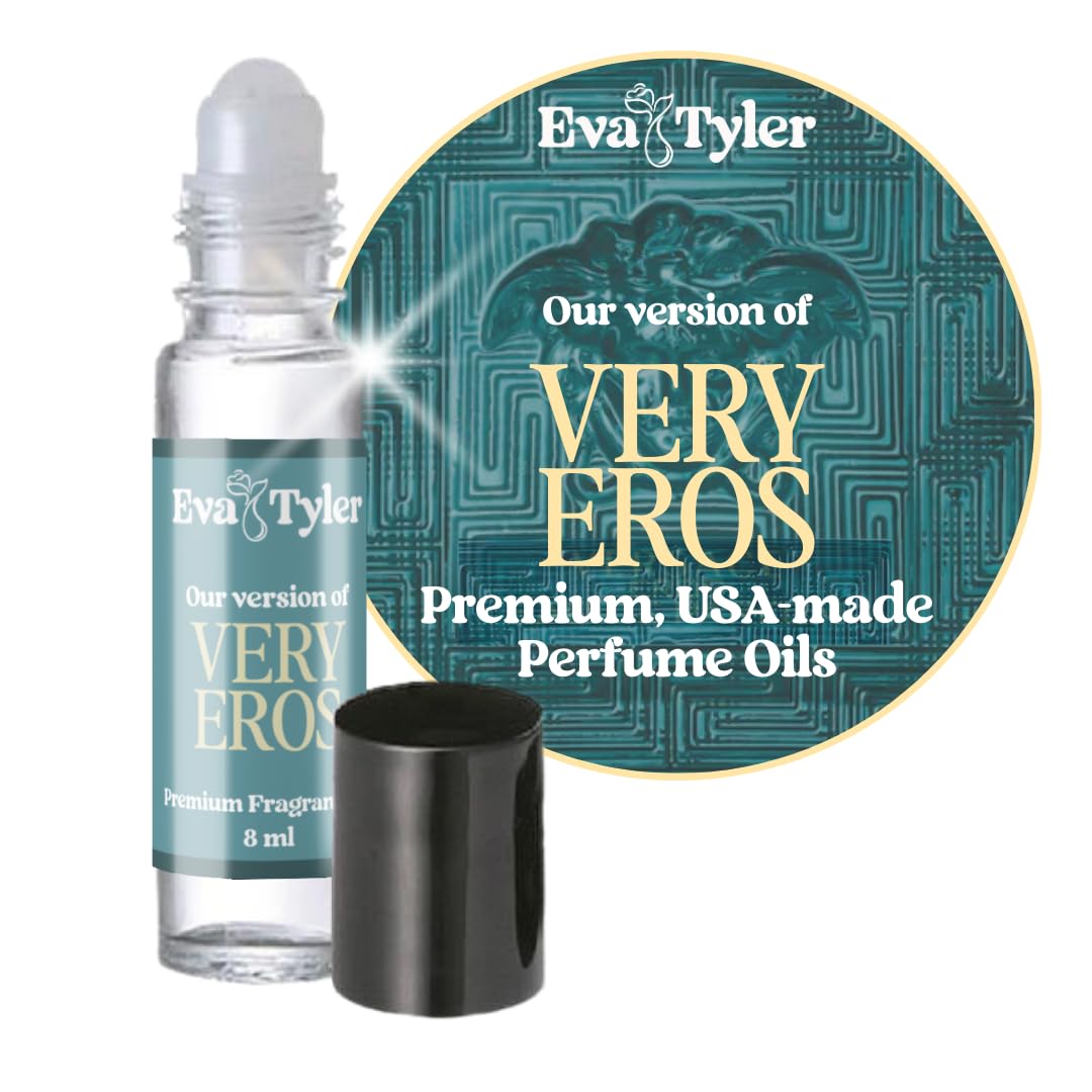 Very Eros Premium Cologne Roll on USA made Long-lasting Mens Roll on 8ml