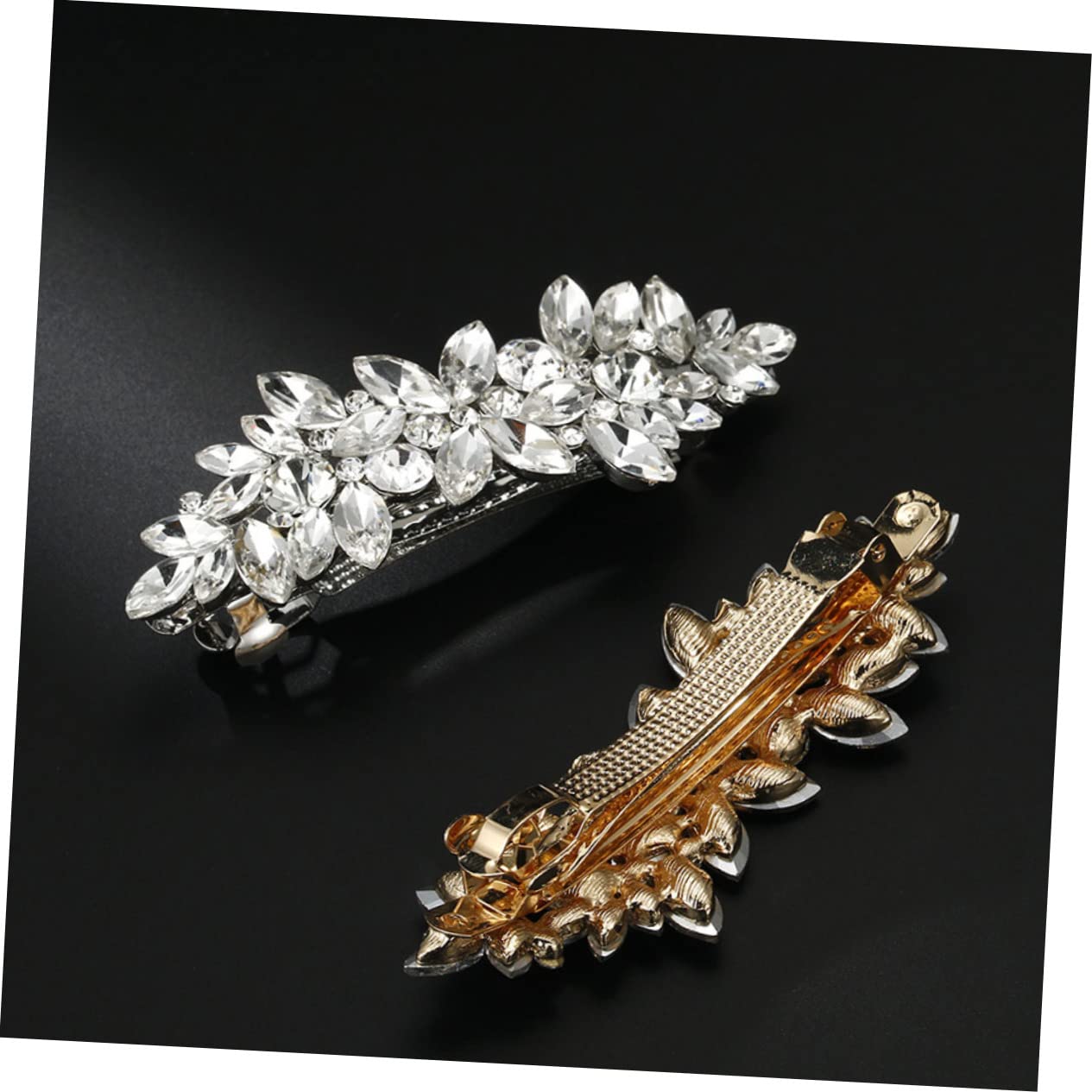 FRCOLOR 6stücke Wasserstein Haarnadeln Für Damen Luxuriöse Haarklammern Mit Rhinestone-design Elegante Friseur-haaraccessoires Für Verschiedene Frisuren