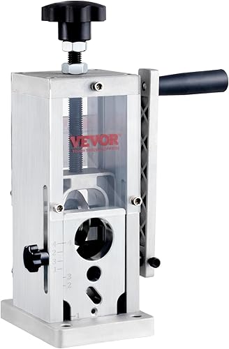 Miniatura 9 de VEVOR Máquina peladora manual de cables, pelador de cobre de 0.06 a 1.5 pulgadas con manivela o taladro accionado, referencia de profundidad de