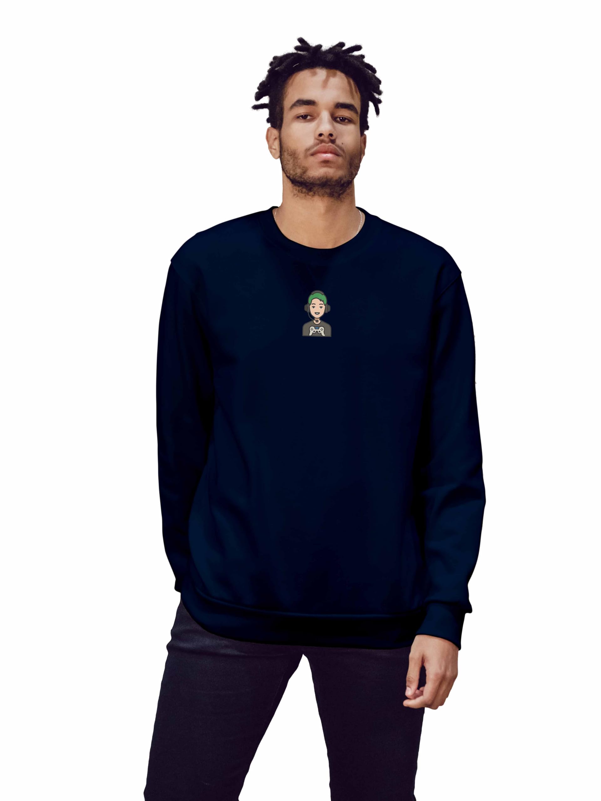 Green Fish Men's Sweatshirt