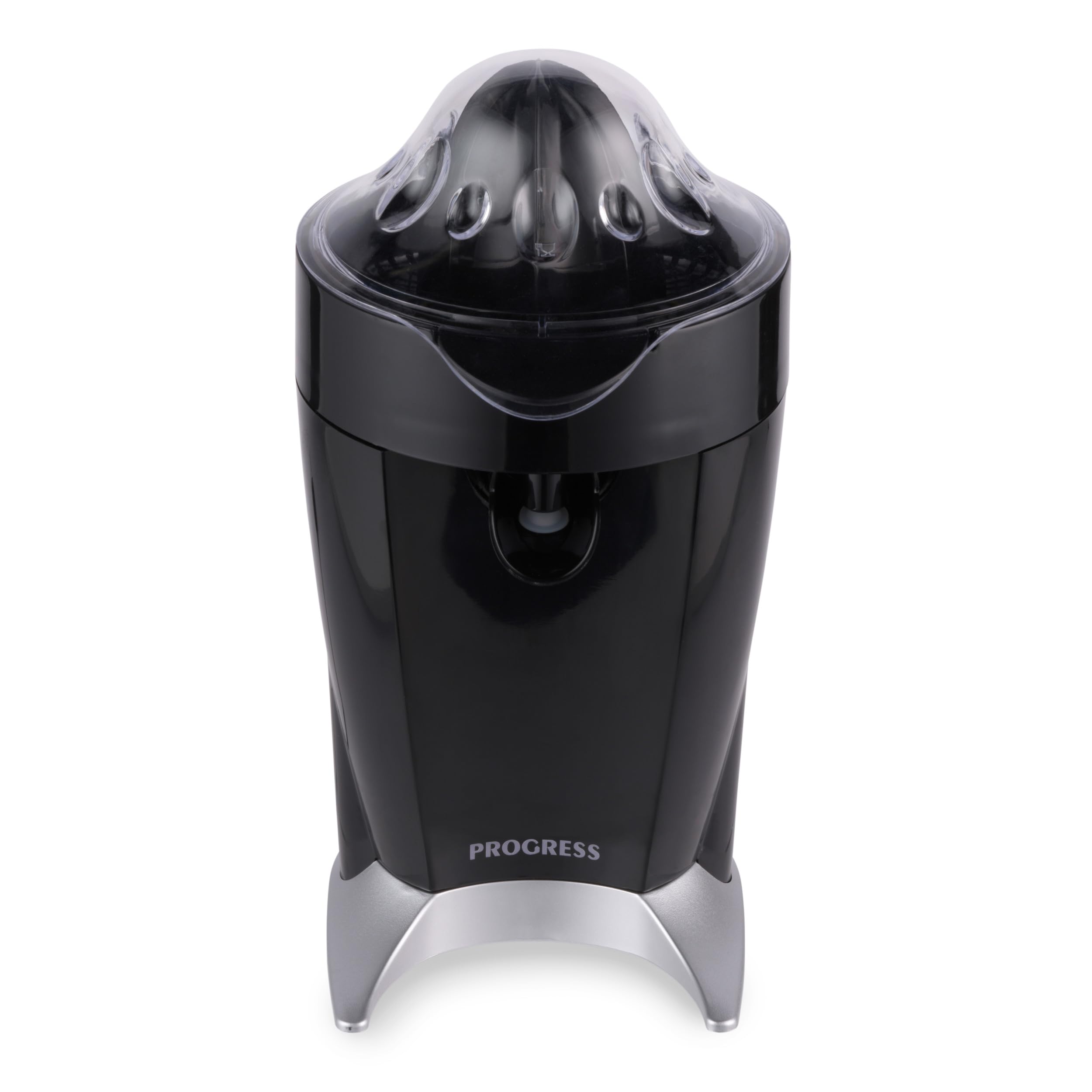 Progress EK5882 Cone To Cup Citrus Juicer, Includes Small & Large Interchangeable Juicing Cones, Straight To Glass Serving