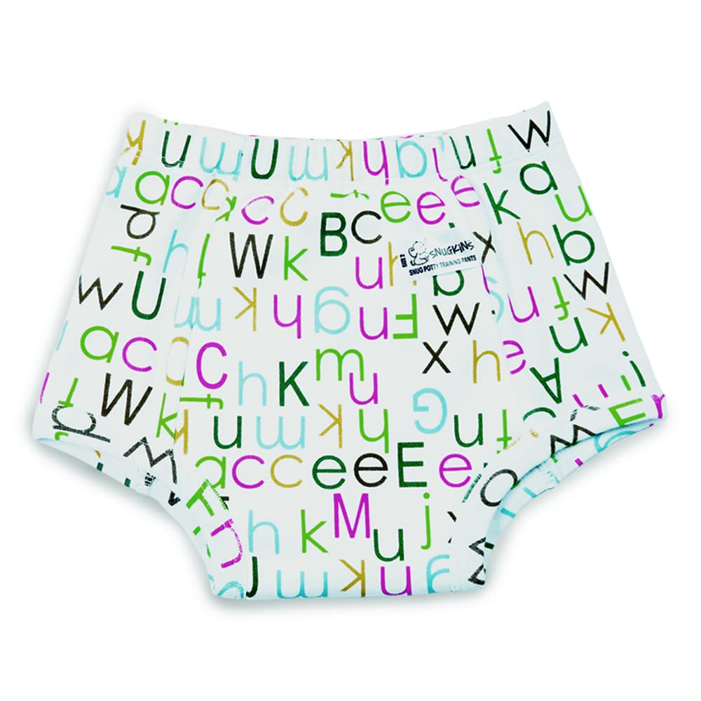 SNUGKINSSnug Potty Training Pull-up Pants for Babies/Toddlers/Kids | 100% Pure Cotton | Washable & Reusable | (Size 3, Fits 3 years – 4 years) | Kindergarten tales Pack of 1