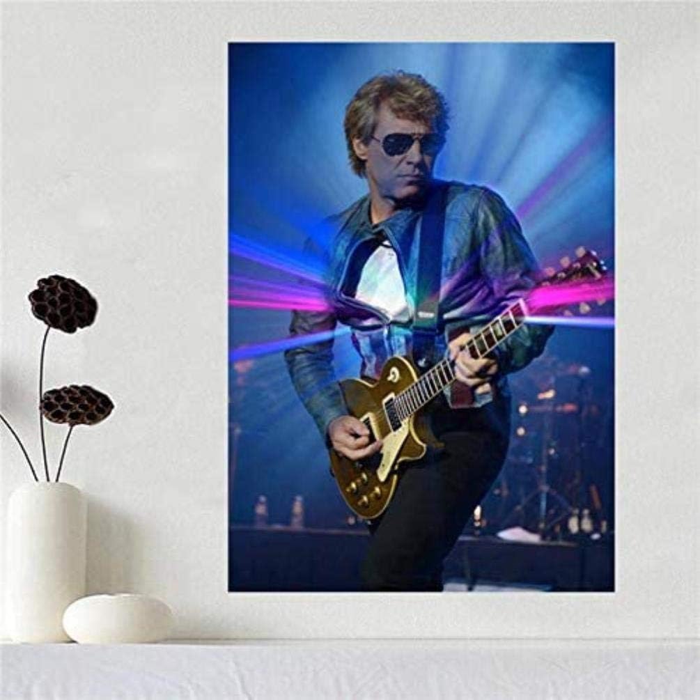 BEISHIYE 5D DIY Diamond Painting Kits Jon Bon Jovi Diamond Embroidery Kit Cross Stitch Mosaic Needlework Home Decor Frameless