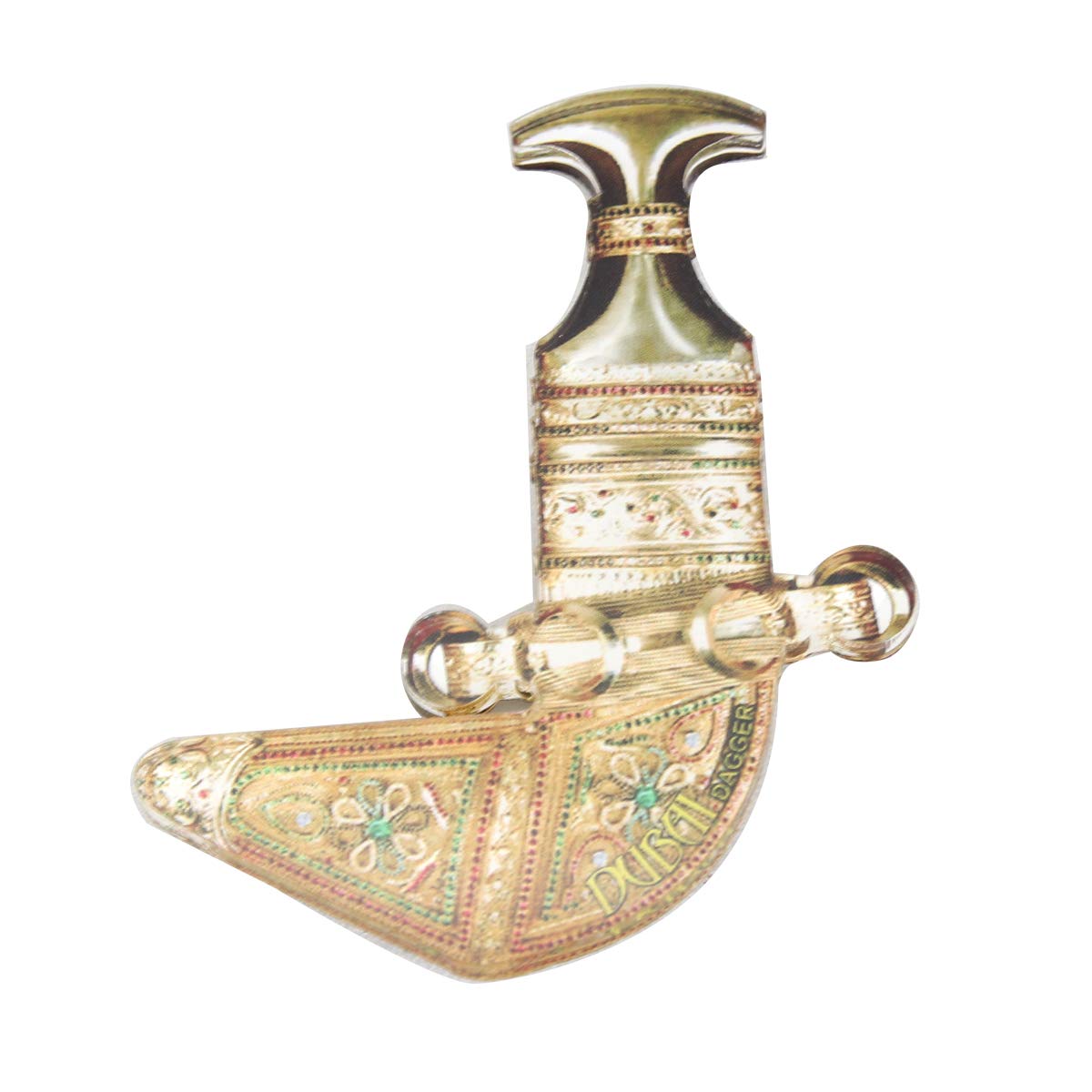 AL JABER Khanjar Design Magnet - Acrylic