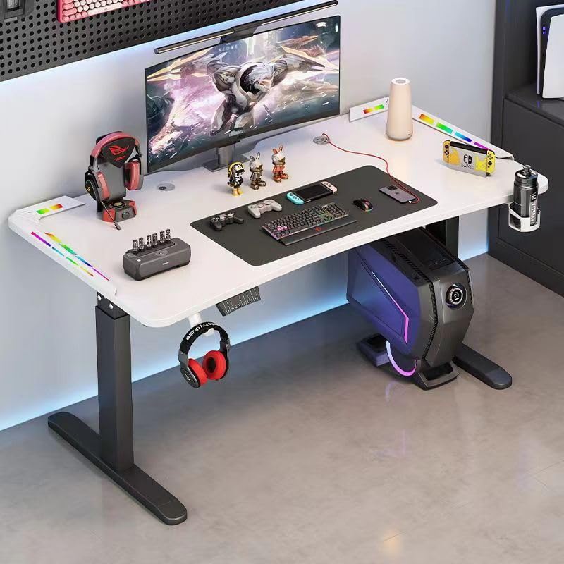 Amazon.co.jp: Mecor 電動ゲーミングデスク テーブル 高さ調節 昇降式  