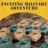 Vista 5 de ViiKONDO Kit de modelo de tanque de juguete, vehículo militar escala 1144 ruso T-14 Armata tanque de batalla principal vs ZTD-05 China Vehículo