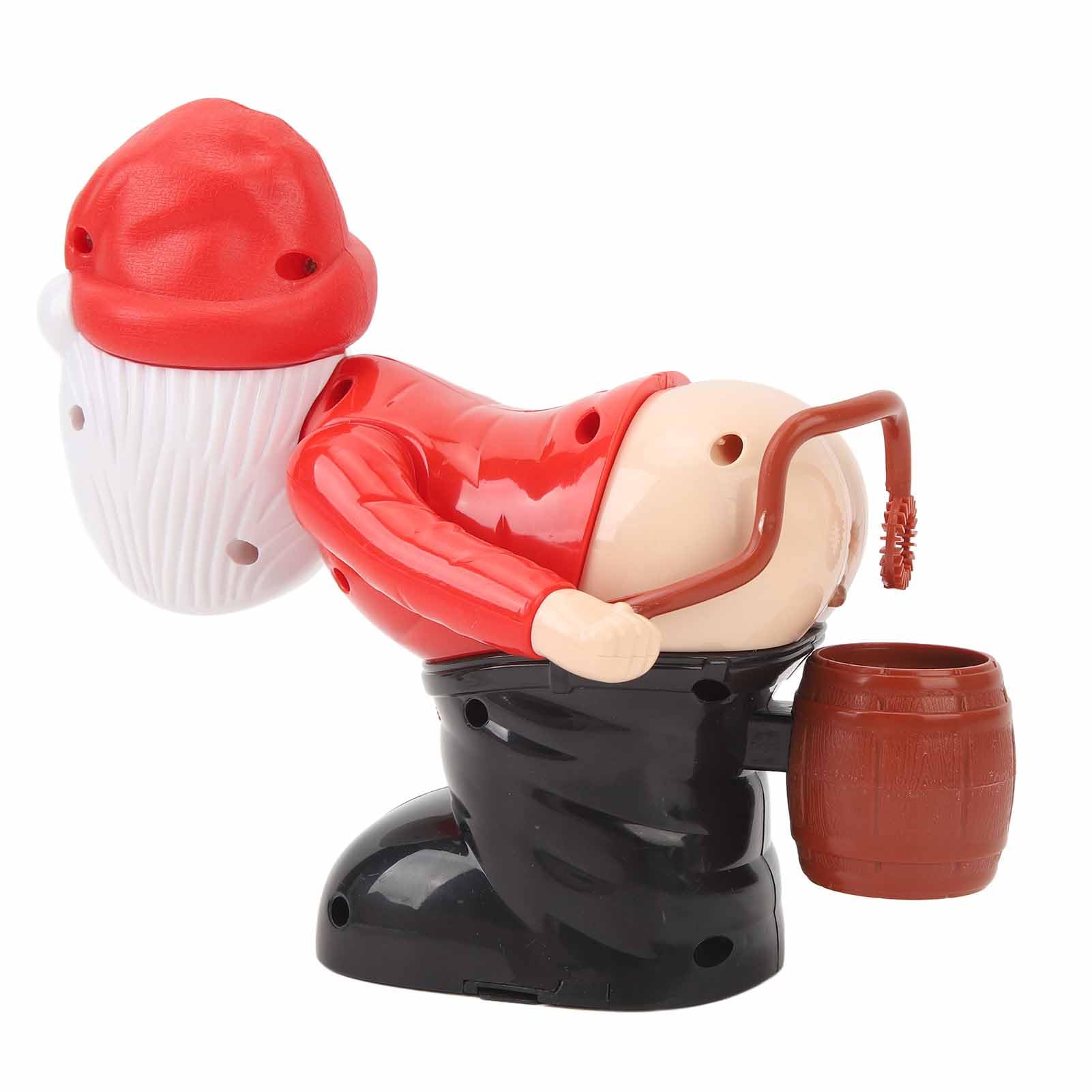 Xmas Bubble Machine, User Friendly Funny Bubble Maker with Xmas Figure, AA Battery Operated Bubble Blowing Machine for Family Gatherings