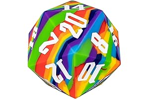 Enormous D20 for D&D: A Colossal Die for Epic Adventures